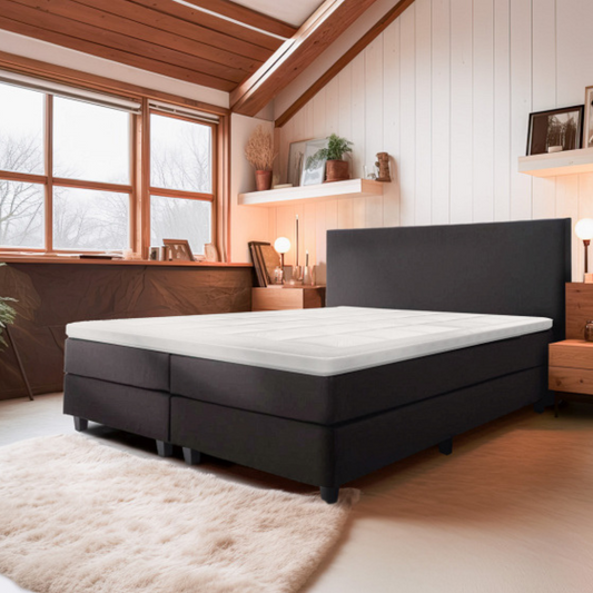 Boxspring Hilton tapissier